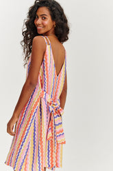 Tutti Frutti linen mini dress